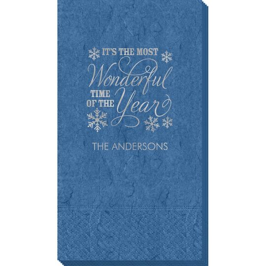 Wonderful Time of the Year Bali Guest Towels